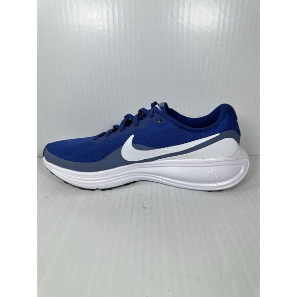 Size 11.5 Nike Revolution 8 Deep Royal Blue Indigo White Shoes HJ9198-401 NEW main image 7